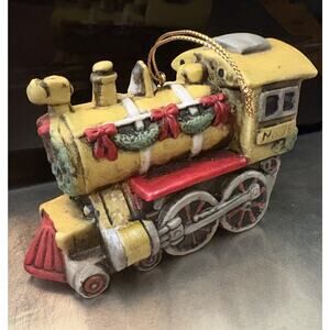 Vintage Train Ornament 5 x 2 x 2.75 Inches Engine No 78